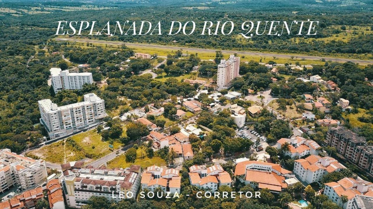 Park Veredas Com Acesso Ao Rio No Fundo Rio Quente Dış mekan fotoğraf