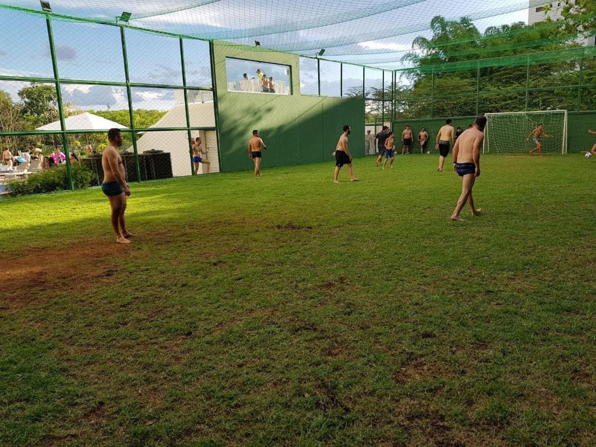 Park Veredas Com Acesso Ao Rio No Fundo Rio Quente Dış mekan fotoğraf